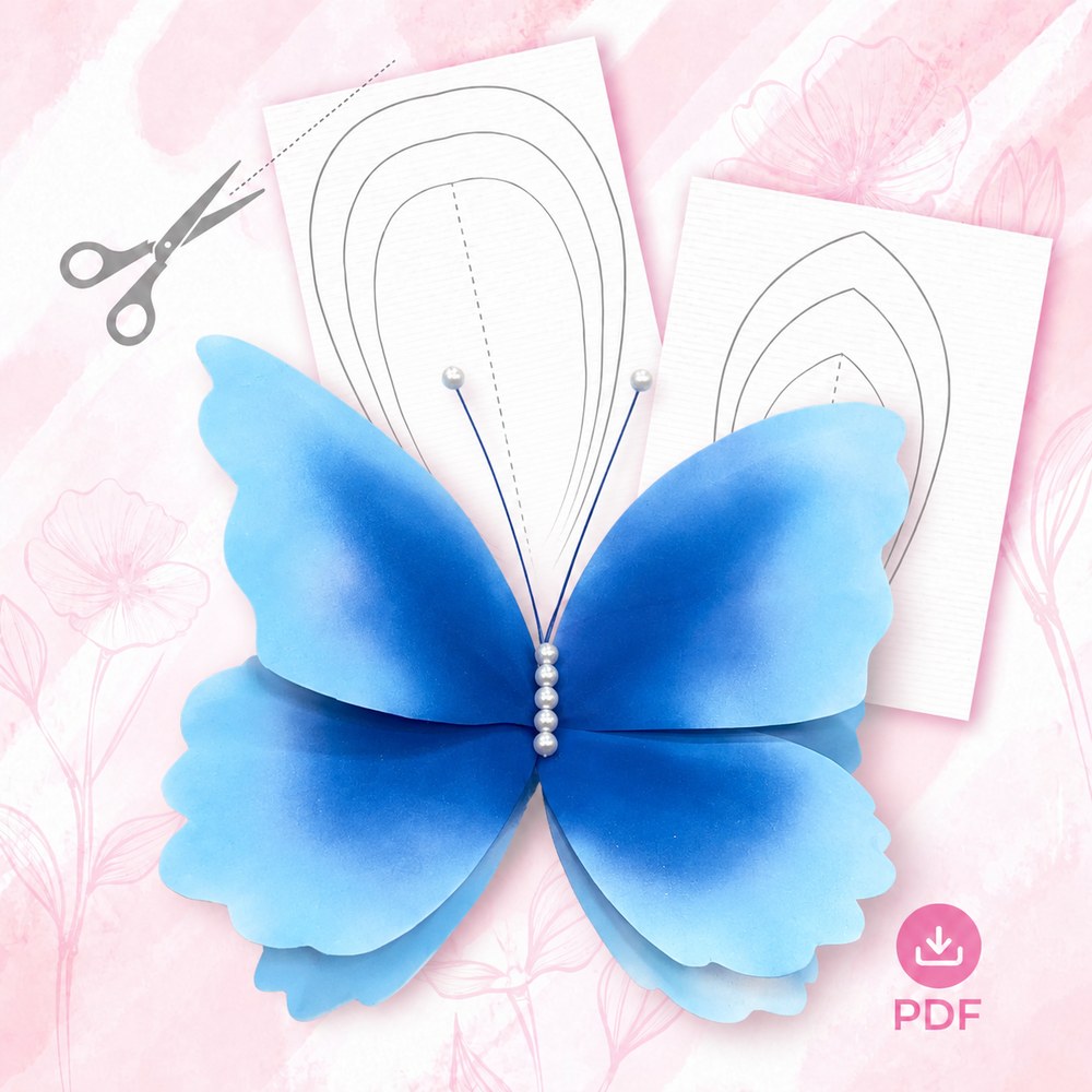 MẪU HOA BƯỚM – XỐP EVA