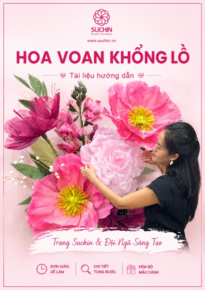 Sách Hoa Vải Voan / Organza